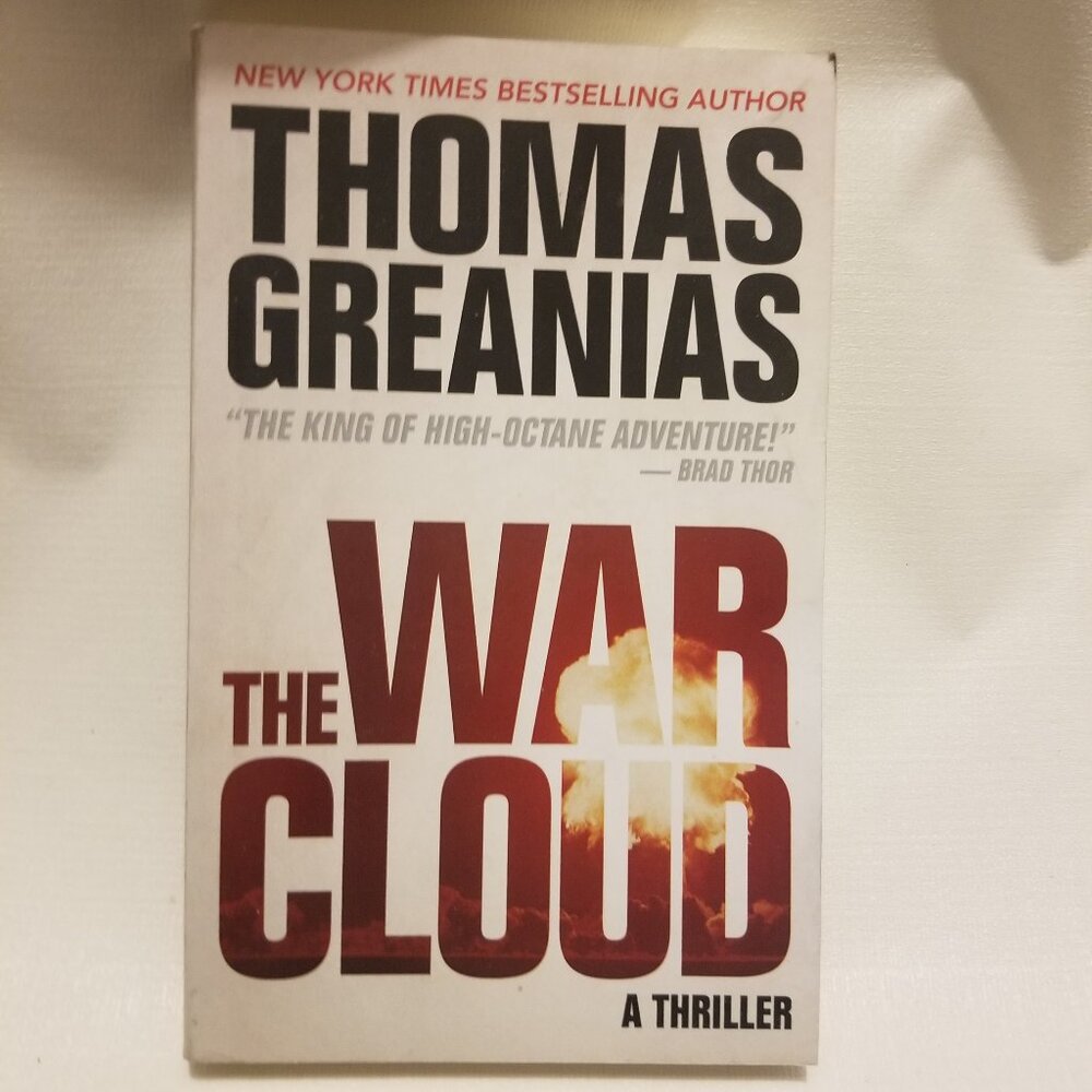 HARD To Find thriller bk! War Cloud by Thomas Greanias; Autographed?